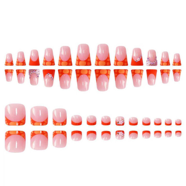 Luxe Decorative Press-On Nail Extensions Stornfield