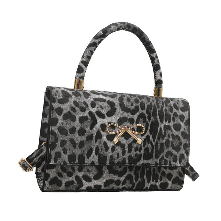 Stylish Animal Print Top Handle Handbag Stornfield