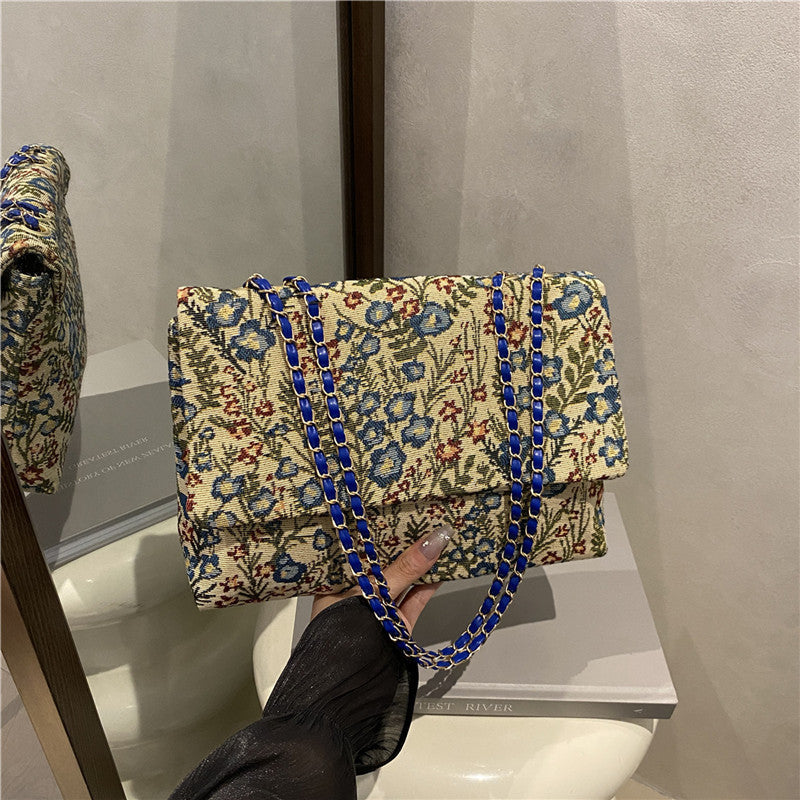 Elegant Floral Embellished Handbag Stornfield