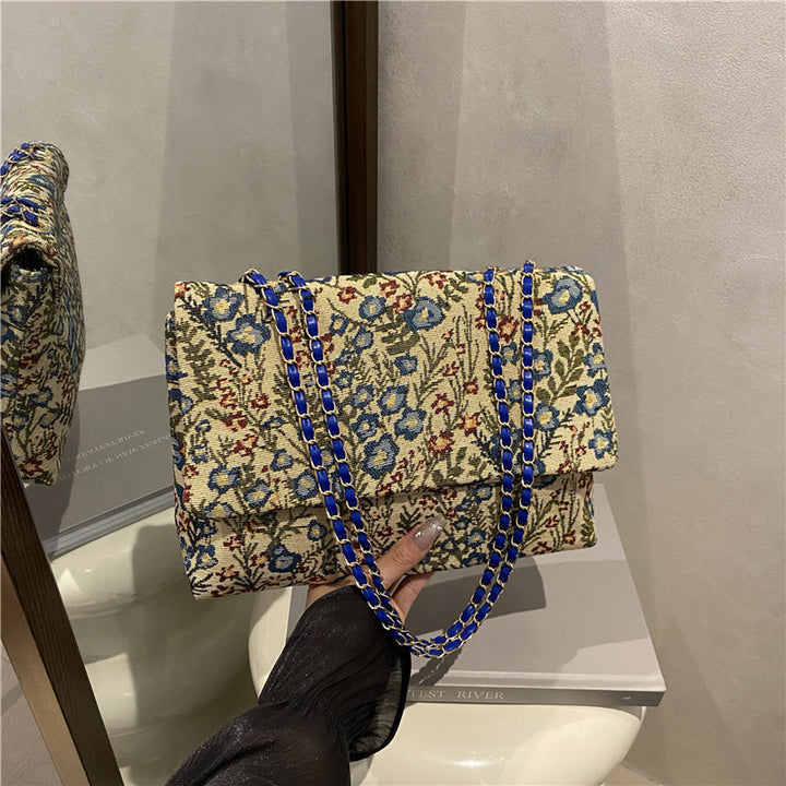 Elegant Floral Embellished Handbag Stornfield