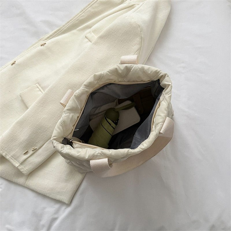 Quilted Large Tote Bag