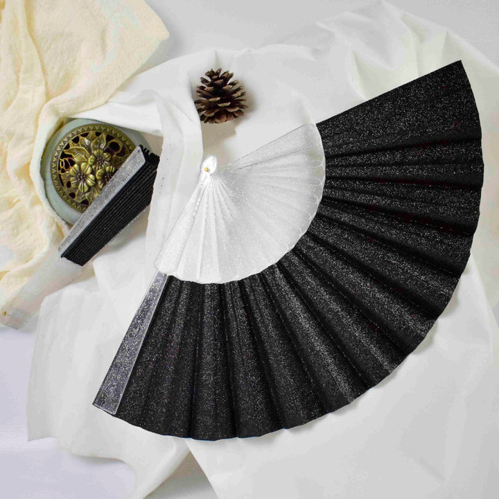 Women elegant glitter fan Stornfield