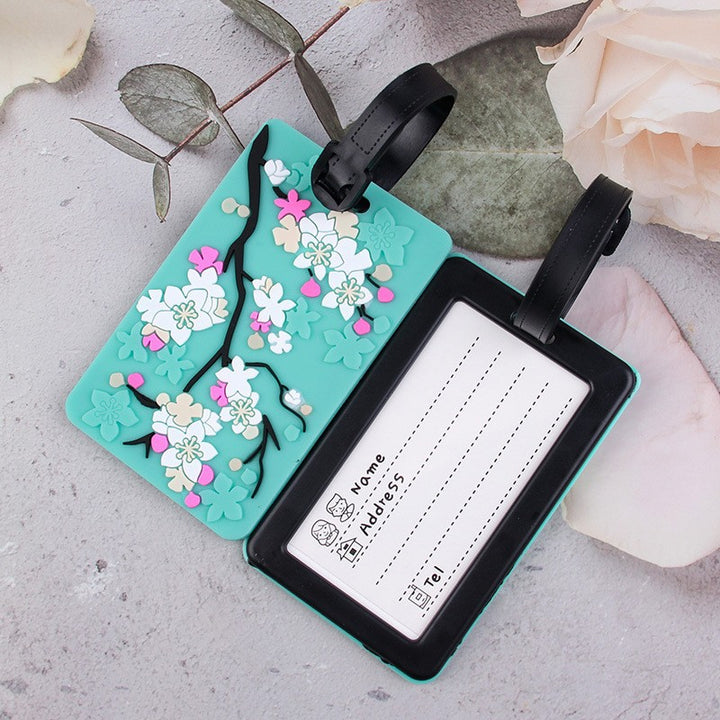 Whimsical Heart Balloon Luggage Tag Stornfield