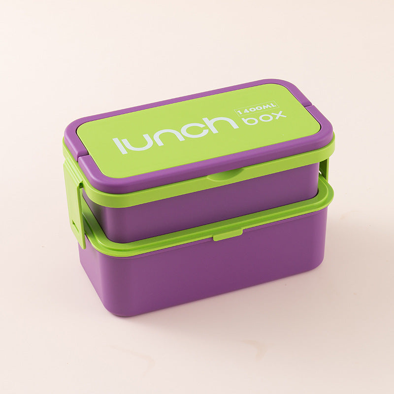 Multi-Tiered Lunch Box with Airtight Seal