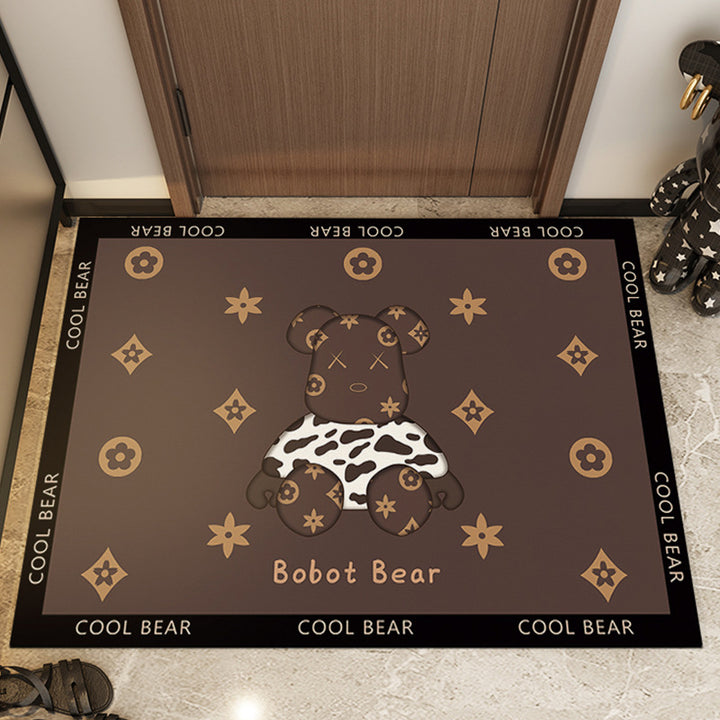 Cute Dog-Themed Entrance Mat