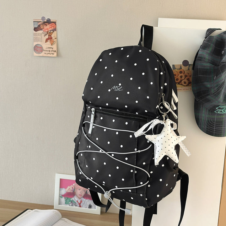 Casual Polka Dot Mini Backpack Stornfield