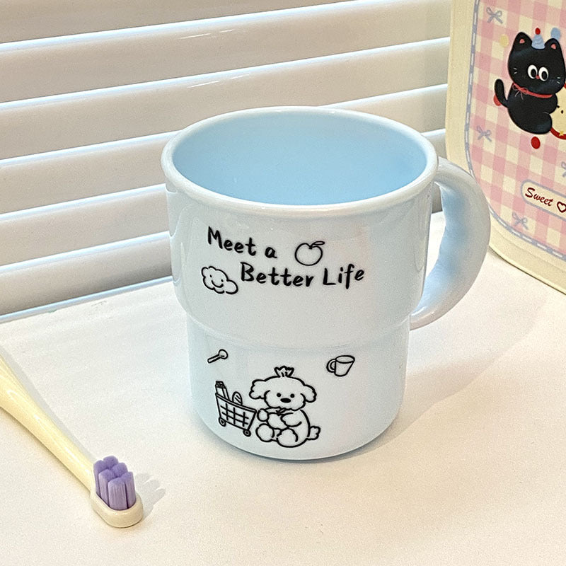 Ceramic mug with cute animal design Stornfield