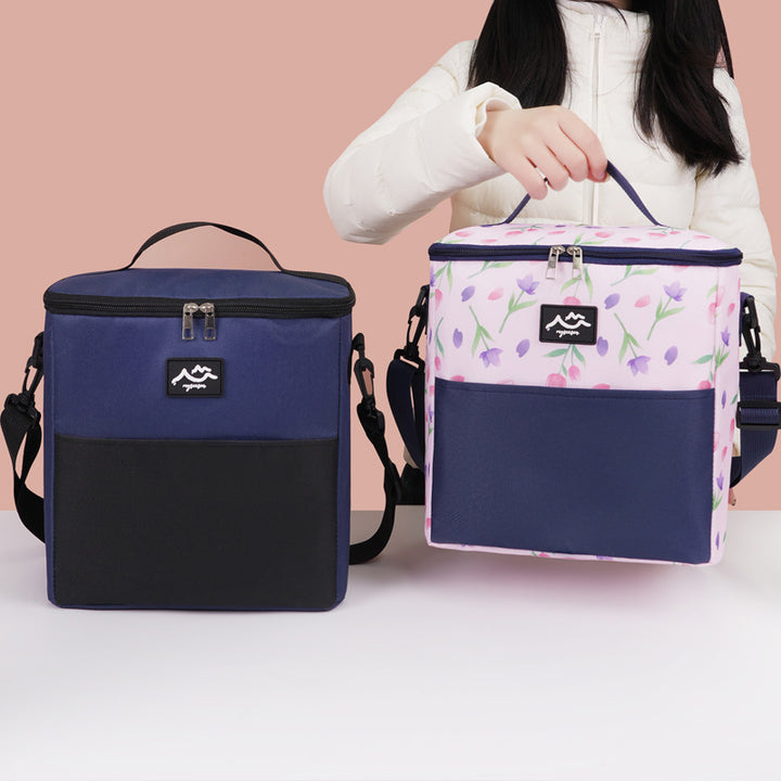 Insulated Floral Print Lunch Box Cooler Stornfield