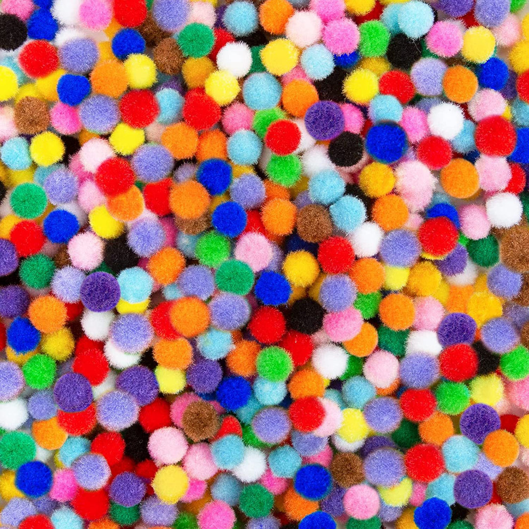 Unisex colorful craft pompons Stornfield