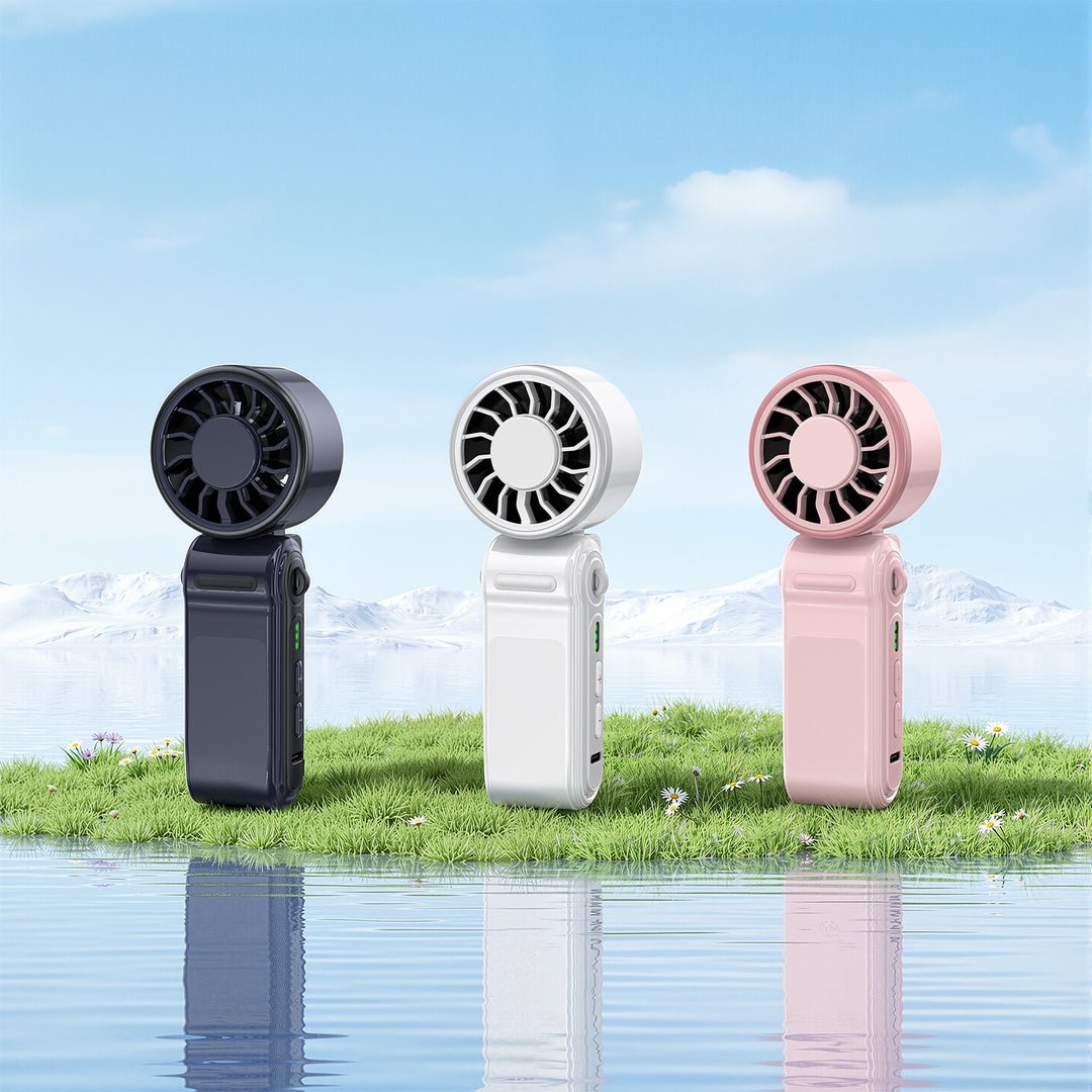 Women's portable mini handheld fan with adjustable speed levels Stornfield