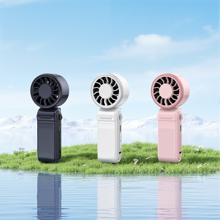 Women's portable mini handheld fan with adjustable speed levels Stornfield