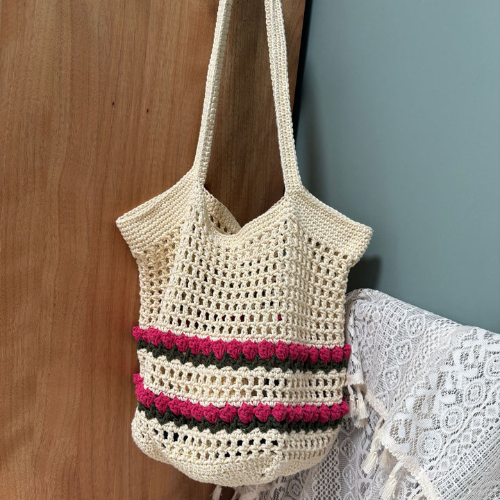 Hand-knotted shoulder bag Stornfield