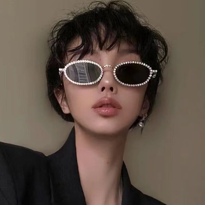 Ladies Designer Eyewear Frame with Extravagant Pearl Frame Stornfield
