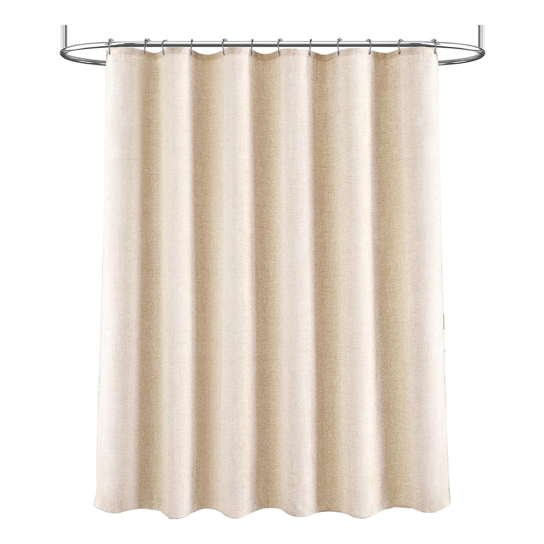 Textured Linen Shower Curtain Stornfield