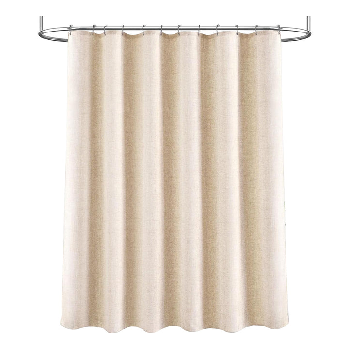 Textured Linen Shower Curtain Stornfield