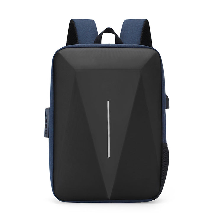 Geometric Design Laptop Backpack Stornfield