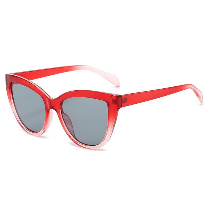 Women's Cat-Eye Sunglasses with Transparent Frame and UV Protection Stornfield