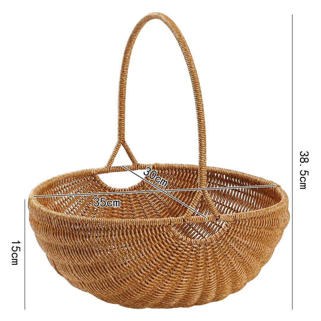 Handwoven Decorative Carrying Basket Stornfield