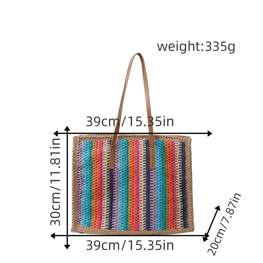 Multifunctional Bast Beach Bag Stornfield