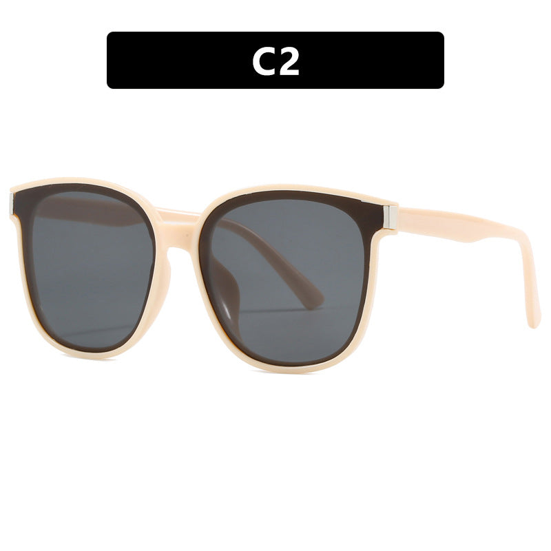 Women's stylish sunglasses with high-quality, transparent plastic frame Stornfield