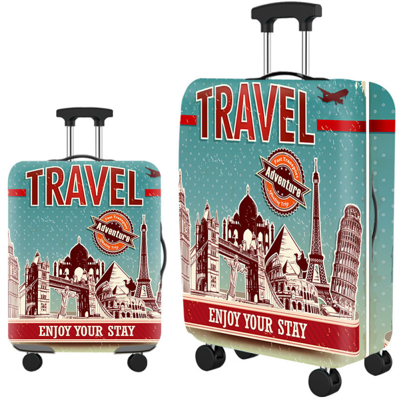Women's suitcase with unique art design Stornfield