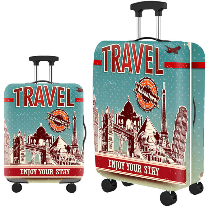 Women's suitcase with unique art design Stornfield