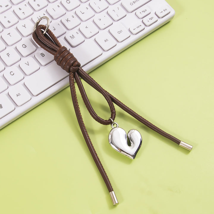 Heart-Shaped Charm Keychain Stornfield