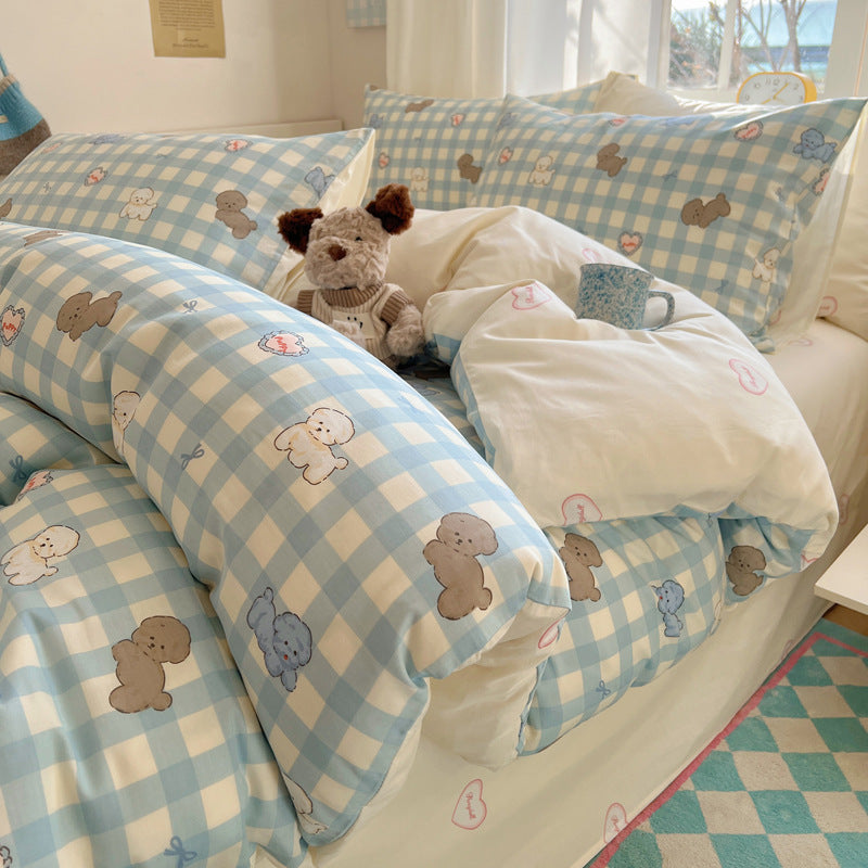 Cartoon-Themed Cozy Comforter Set