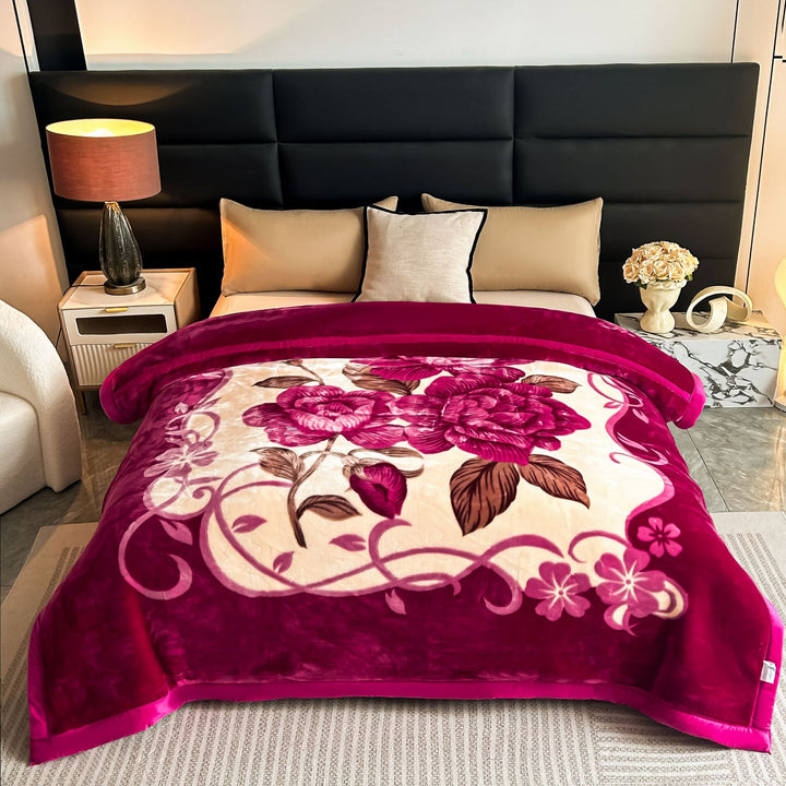 Cozy Cartoon Themed Blanket Stornfield