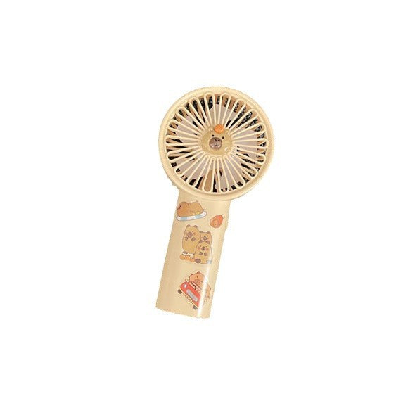 Unisex Portable Hand Fan with Cute Animal Design and USB Charging Function Stornfield