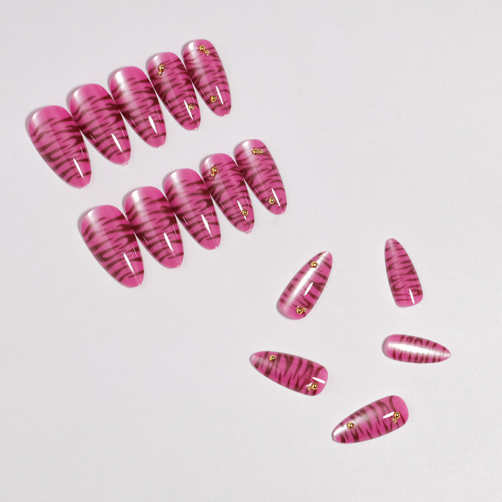 Artistic Press-On Nail Art Set Stornfield