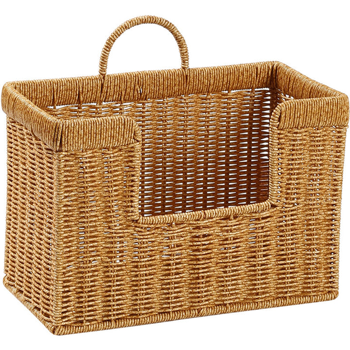 Unisex Handwoven Storage Basket with Practical Carrying Handle Stornfield