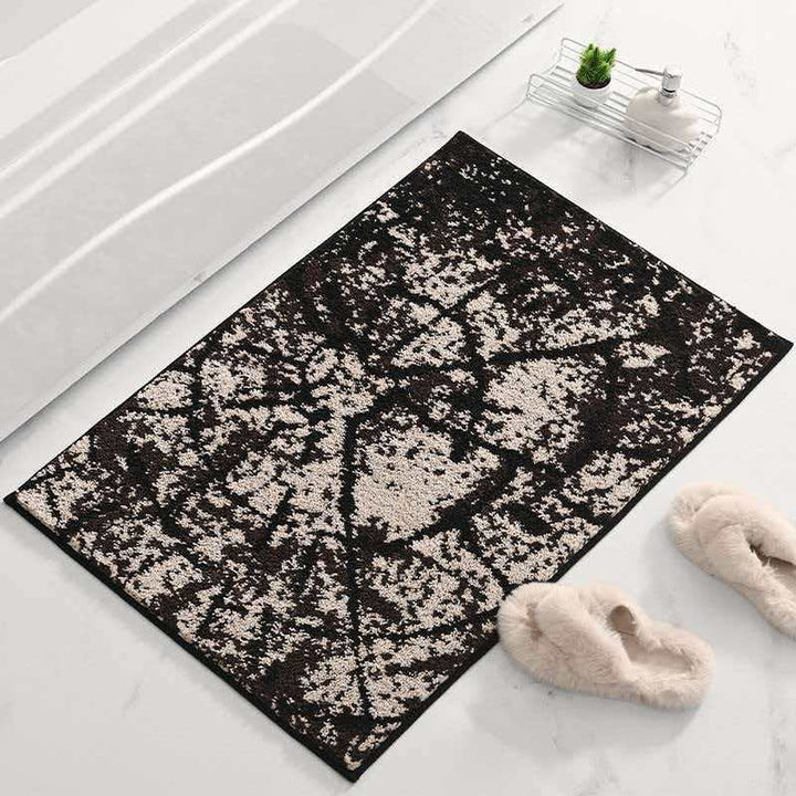 Textured Decorative Bath Mat Stornfield