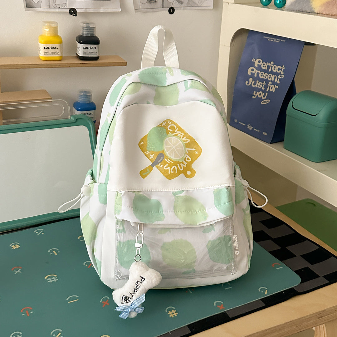 Playful Illustrated Lightweight Backpack Stornfield
