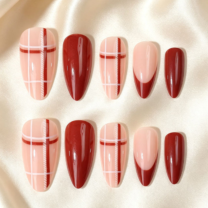 Elegant Glossy Nail Tips Set Stornfield