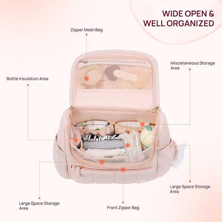 Multifunctional backpack with practical compartments Stornfield
