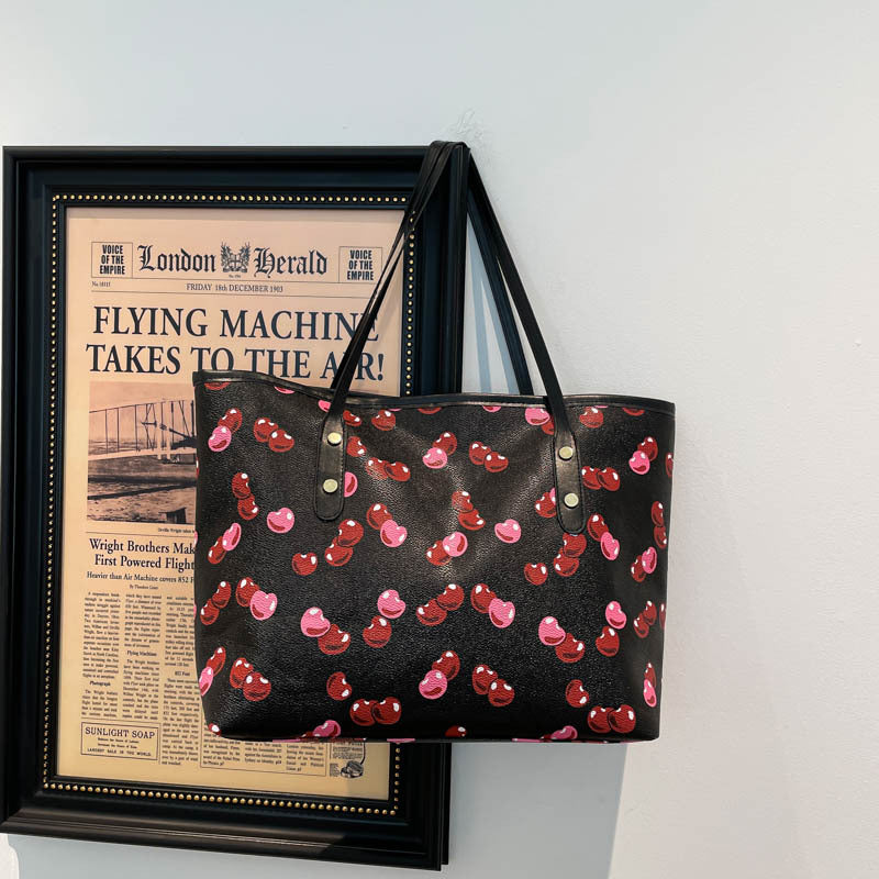 WoPlayful Cherry Patterned Tote Bag Stornfield