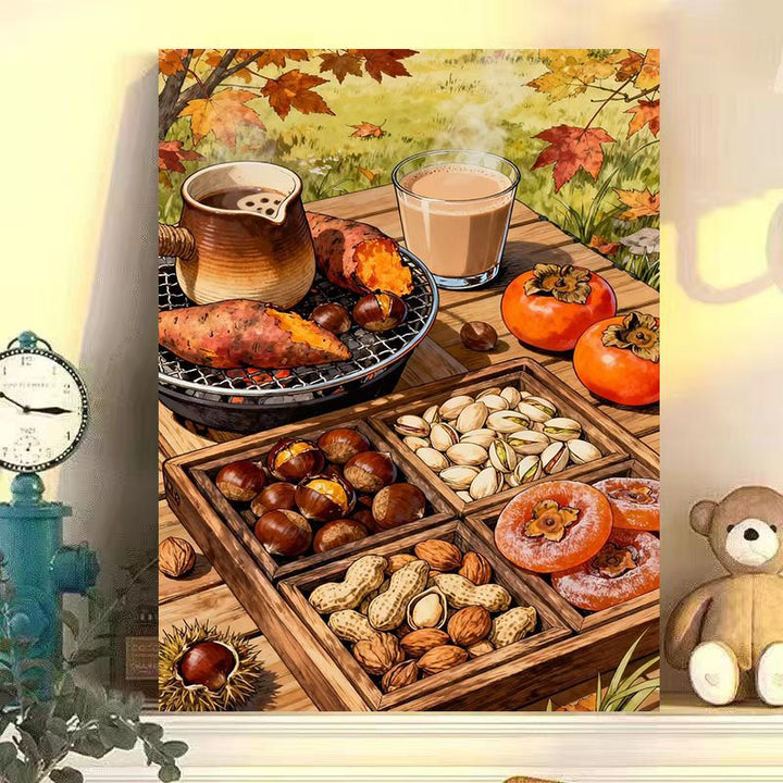 Autumn Harvest Kitchen Art Print Stornfield
