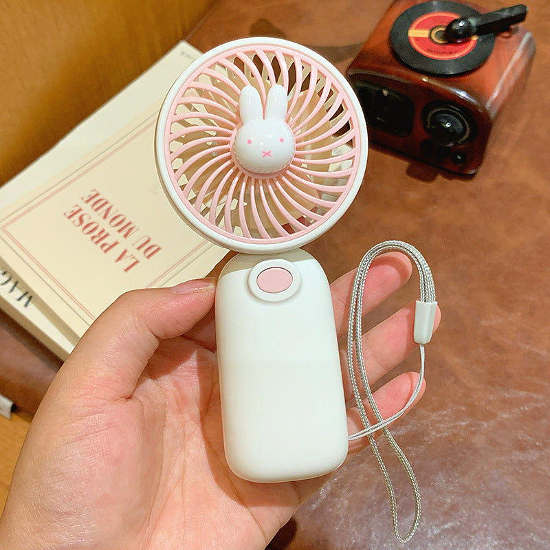 Portable Mini Fan with Cute Rabbit Design Stornfield