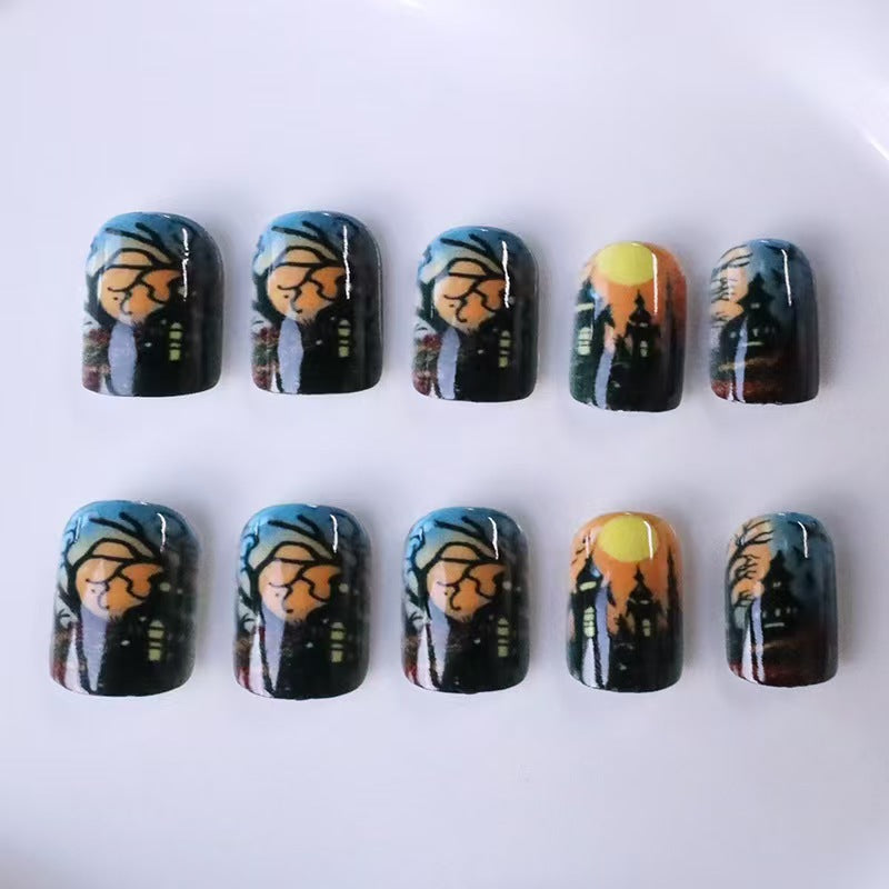 Halloween artificial nail set Stornfield