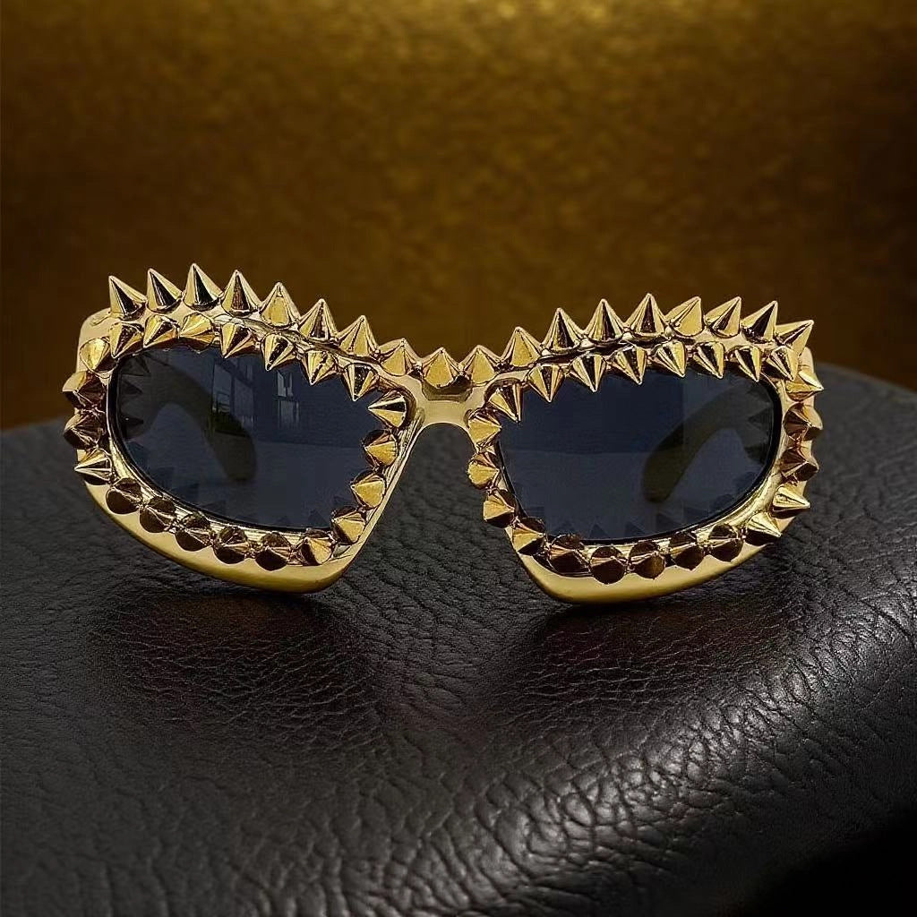 Women's statement sunglasses with creative stud accents Stornfield
