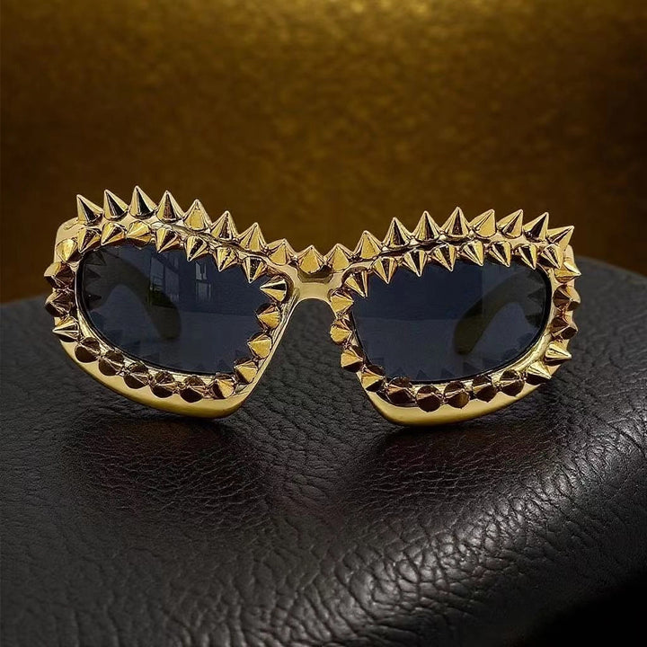 Women's statement sunglasses with creative stud accents Stornfield