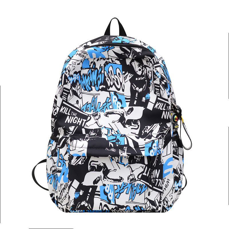 Artistic Graphic Print Backpack Stornfield