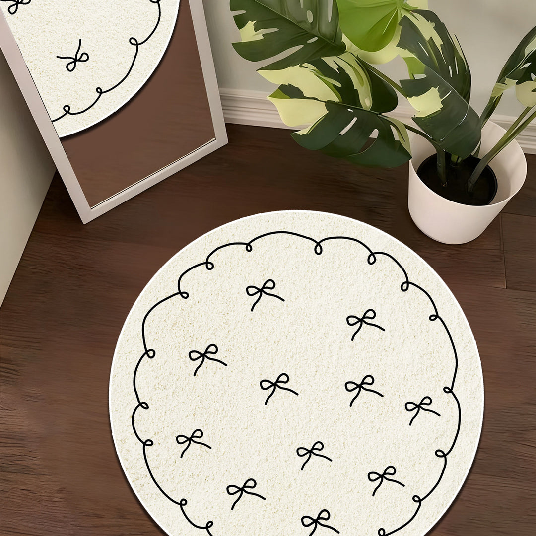 Decorative Round Area Rug