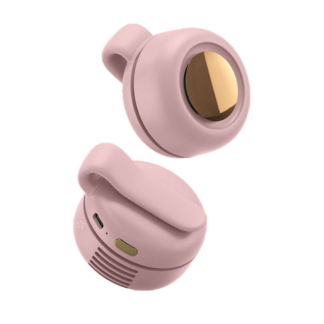 Cooling wearable clip-on personal neck cooling fan with full-rotation adjustable airflow Stornfield