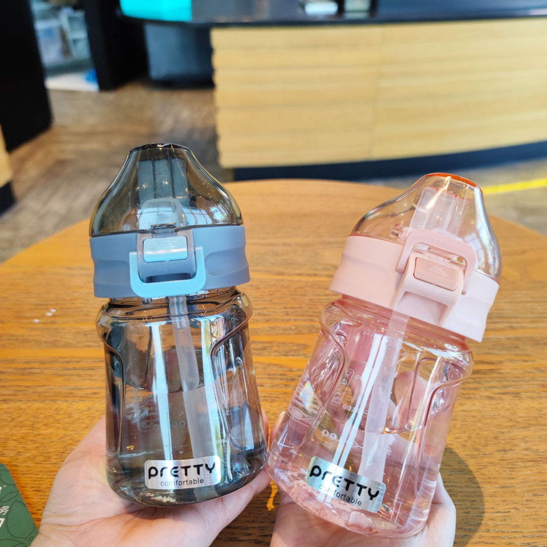 Women's ergonomic drinking bottle with secure screw cap Stornfield