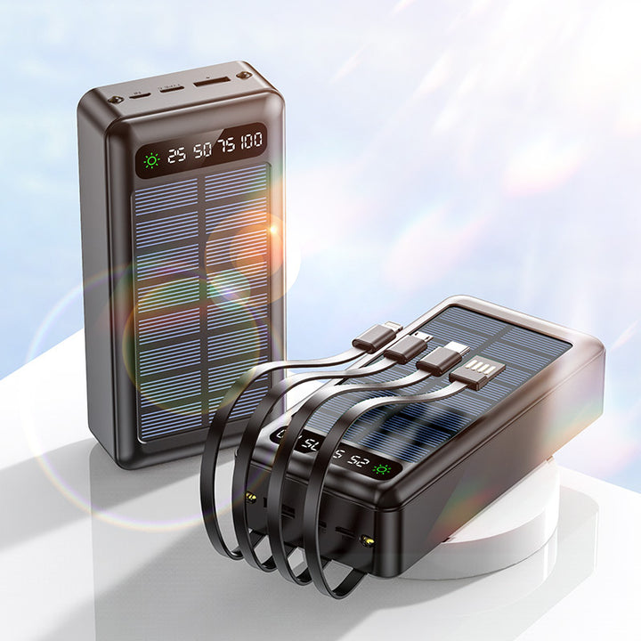 Solar Power Bank with Multiple Fast Charging Function Stornfield