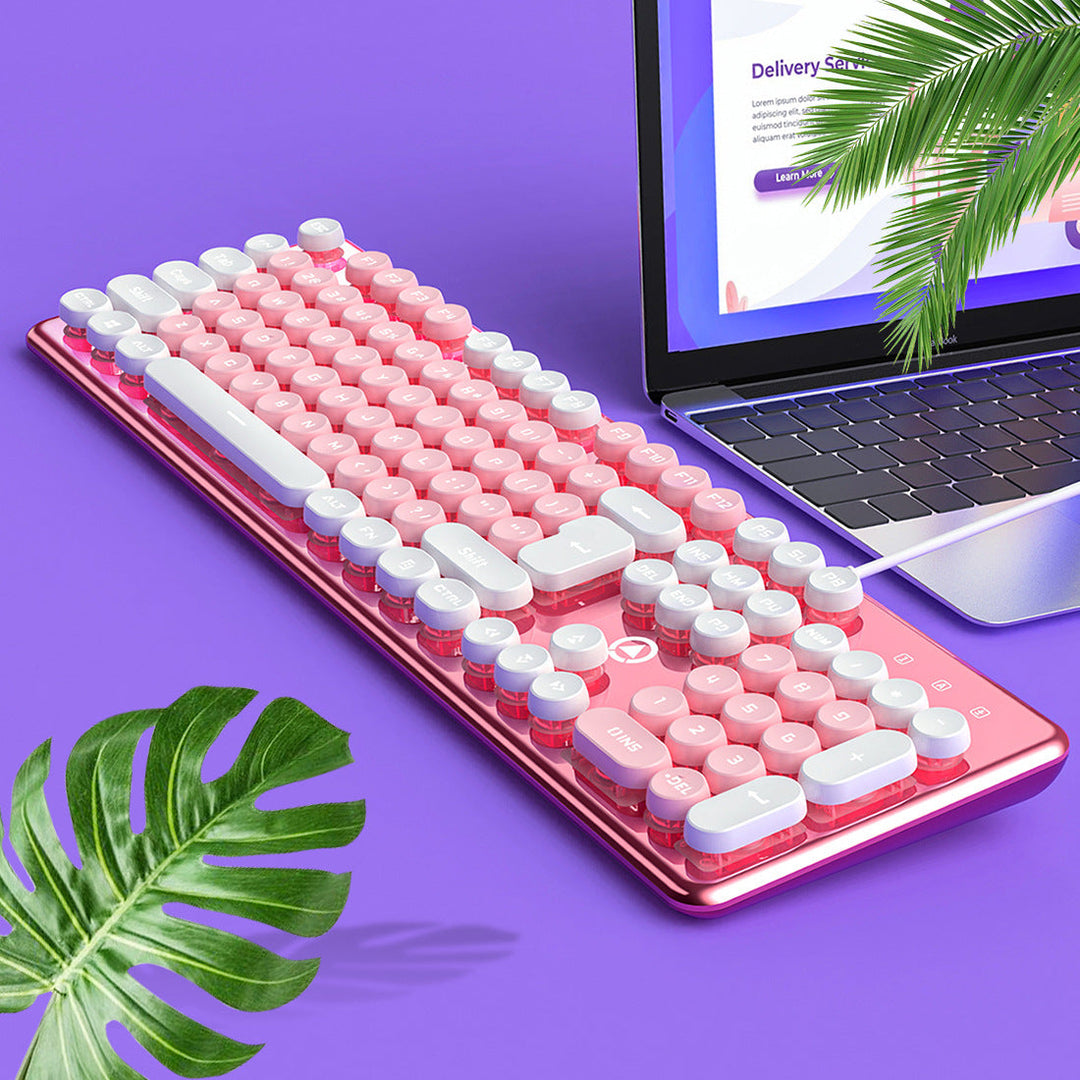 Retro Wireless Keyboard Stornfield