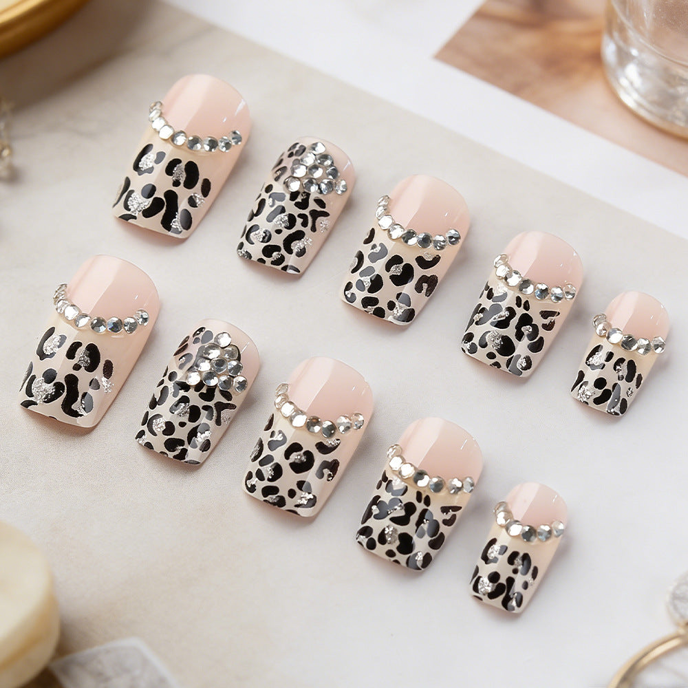 Decorative Nail Art With Crystal Accents Stornfield
