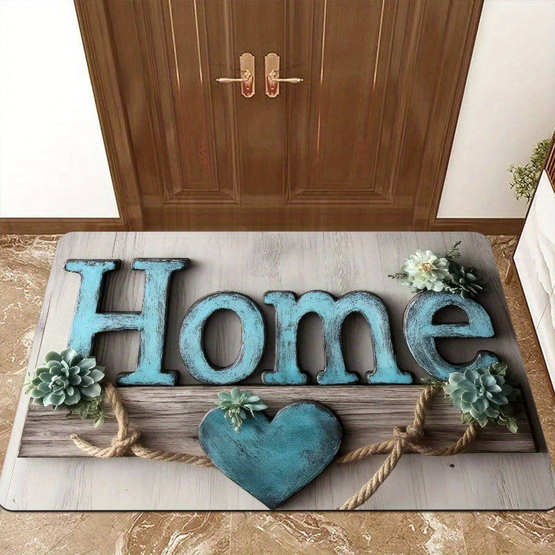 Fun Sheep-Themed Welcome Mat